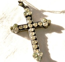 Pendentif croix ancienne d'occasion  Bischheim