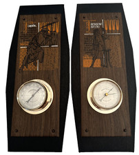 Vintage barometer thermometer for sale  Montrose