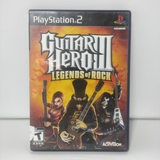 Guitar Hero III 3: Legends of Rock - PlayStation 2 PS2 - Sem Manual - Testado, usado comprar usado  Enviando para Brazil