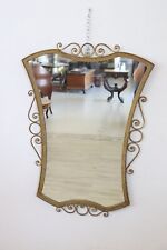 Specchiera vintage metallo usato  Frugarolo