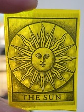Stained glass sun for sale  BATTLE