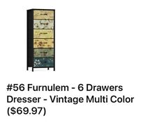 Furnelum drawer vintage for sale  Beverly Hills