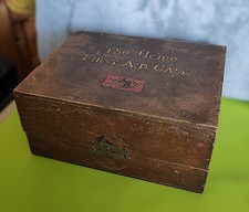 Kit de primeiros socorros vintage botas estojo de madeira comprar usado  Enviando para Brazil