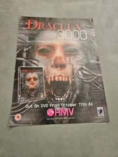 Anúncio de revista TPEEP286 11x8" Dracula 3000 - em DVD  comprar usado  Enviando para Brazil