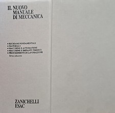 manuale meccanica zanichelli usato  Trani