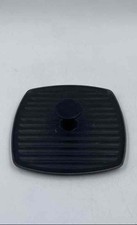 Usado, Panela Le Creuset preta de ferro fundido com nervuras formato quadrado Panini Press Grill comprar usado Usado, Panela Le Creuset preta de ferro fundido com nervuras formato quadrado Panini Press Grill comprar usado  Enviando para Brazil