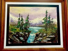 Original oil board for sale  River Forest