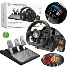 Używany, Kierownica Turtle Beach VelocityOne + pedały PC Xbox One Xbox Series S na sprzedaż  PL