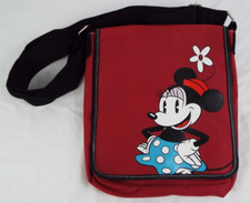 Usado, Bolsa tiracolo Disney Minnie Mouse vermelha ombro novo vestido bolinhas azul/branco comprar usado  Enviando para Brazil