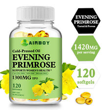 Aceite de onagra - GLA - prensado en frío, antienvejecimiento, equilibrio hormonal, NO TRANSGÉNICO segunda mano  Embacar hacia Argentina