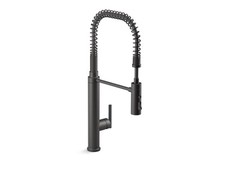 Torneira de pia de cozinha Kohler Purist alça única - Preto fosco (K-24982-BL) comprar usado  Enviando para Brazil