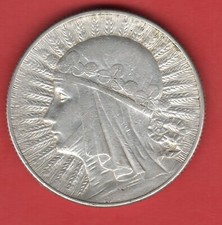 Pologne zlotych argent d'occasion  Fécamp