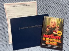 Notary survival guide for sale  Rancho Cordova