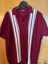 Retro strickhemd strickpolo gebraucht kaufen  Köln