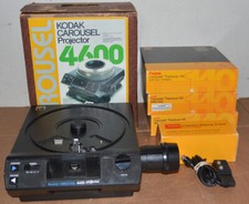 KODAK 4600 PROJETOR SLIDE AF com 3 BANDEJAS CAIXA LENTE CARROSSEL REMOTO comprar usado  Enviando para Brazil