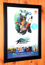 The King of Fighters XIII jogo de arcade Xbox 360 PS3 promocional pequeno pôster anúncio emoldurado comprar usado  Enviando para Brazil