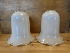Vintage glass lampshades for sale  STAFFORD
