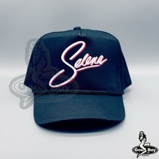 Boné Selena vintage retrô preto caminhoneiro corda anos 90 música Tejano comprar usado  Enviando para Brazil