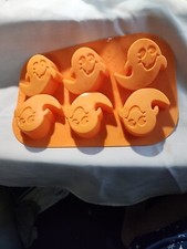 Molde de silicone Halloween 👻 Bolos de biscoitos doces fantasmas - Resina comprar usado  Enviando para Brazil