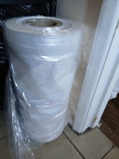 Clear poly garment for sale  PETERBOROUGH