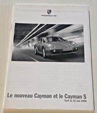 Catalogue tarif porsche d'occasion  Quarré-les-Tombes