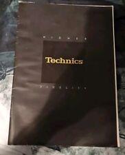 1992 technics brochure for sale  ELY