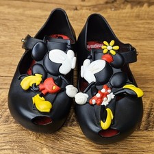Mini sandália Melissa Mickey Minnie Kissing Mary Jane preta tamanho 6  comprar usado  Enviando para Brazil