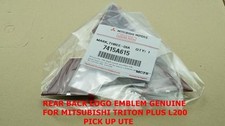 MITSUBISHI TRITON PLUS L200 2005-2014 EMBLEMA LOGOTIPO TRASEIRO CROMADO GENUÍNO comprar usado MITSUBISHI TRITON PLUS L200 2005-2014 EMBLEMA LOGOTIPO TRASEIRO CROMADO GENUÍNO comprar usado  Enviando para Brazil