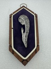 Vintage pewter virgin for sale  Colchester