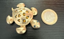 Broche pendentif tortue d'occasion  Cergy-