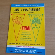 Ajax panathinaikos 1971 for sale  DUNSTABLE