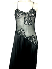 black olga nightgown for sale  Brooks