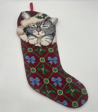 Vintage needlepoint christmas for sale  East Hartford