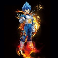 Używany, Figurine Dragon Ball Z 28cm PVC Super Saiyan Vegeta Modèle Collection Cadeau na sprzedaż  Wysyłka do Poland