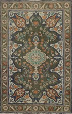 Floral green wool for sale  Charlotte