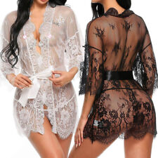 Lenceria Para Mulher Pijama Babydoll Ropa De Dormir Interior Bata De Seda Sexy comprar usado  Enviando para Brazil