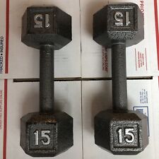 Hex end dumbbells for sale  Draper