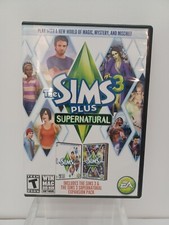 Jogo Base Sims 3 + Expansão Supernatural - Windows/Mac 2012 + Instruções , usado comprar usado  Enviando para Brazil