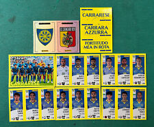 CALCIATORI PANINI 2024-25 CARRARESE SQUADRA COMPLETA - 7 FIGURINE + EXTRA 2025 segunda mano  Embacar hacia Argentina