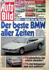 2) Auto Bild 31/1989 - Opel Omega GLS 2.0i mit 115 - Opel Vectra 2.0i CD mit 115 comprar usado  Enviando para Brazil