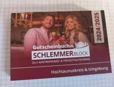 Schlemmerblock gutscheinbuch h gebraucht kaufen  Bühlertal