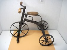 Triciclo funcional vintage grande tamanho boneca ferro rústico metal comprar usado  Enviando para Brazil
