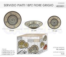 Servizio piatti fiore usato  Cerignola