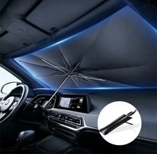 Parasole Ombrello Parabrezza Auto Easy Anteriore Portatile Pieghevole 125x65cm na sprzedaż  Wysyłka do Poland