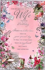 Special wife birthday for sale  MALVERN