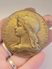Médaille bronze roty d'occasion  Landrecies