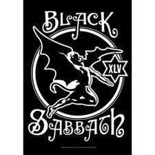 BANDEIRA BANNER oficial logotipo de aniversário GG Black Sabbath logotipo banda pôster têxtil comprar usado  Enviando para Brazil