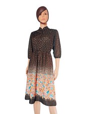 Robe longue marron d'occasion  Bordeaux-