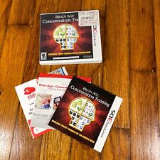 Brain Age: Concentration Training (Nintendo 3DS, 2013) Completo CIB | Probado segunda mano  Embacar hacia Argentina