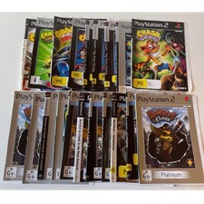 Lote de arte de capa PlayStation 2 PS2 Crash Bandicoot & Ratchet & Clank (15+) PAL comprar usado Lote de arte de capa PlayStation 2 PS2 Crash Bandicoot & Ratchet & Clank (15+) PAL comprar usado  Enviando para Brazil